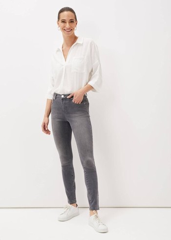 Phase Eight Aida Skinny Jeans Grey Australia | SV8497023